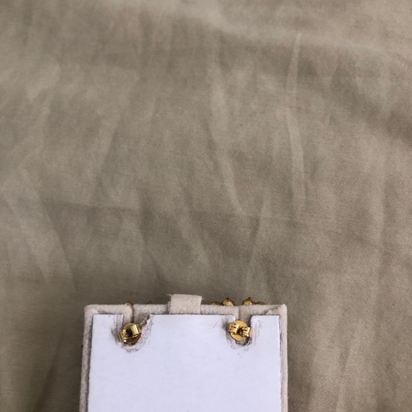 Bundle Item: Blue & Gold Dangly Earrings - Picture 2 of 3